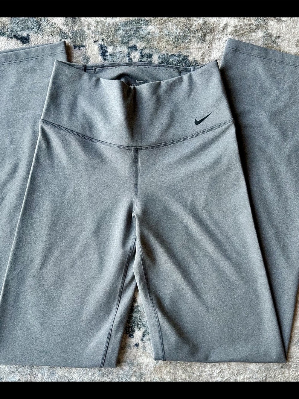 Nike Charcoal High-Rise Performance Leggings